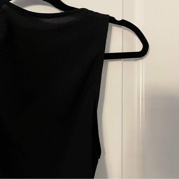 MISHA BLACK ONE SHOULDER BODY SUIT. - Picture 3 of 8